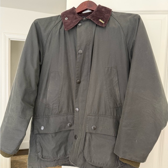 Barbour Bedale Dark Green Jacket size M - Picture 1 of 7